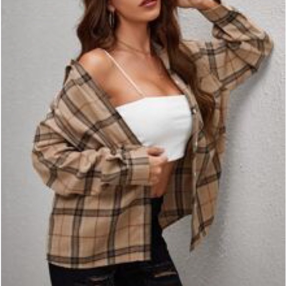 Tan flannel